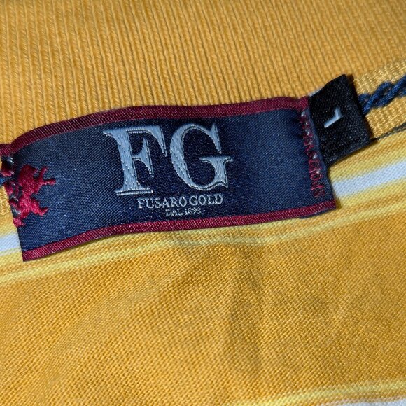 Fusaro Gold Polo Shirt*** - Picture 4 of 4